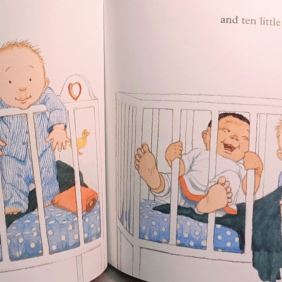 Ten Little Fingers and  Ten Little Toes Board Book - Picture 5 of 5